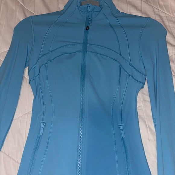 Lululemon Athletica Sky Blue Zip-Up Jacket - Picture 4 of 7